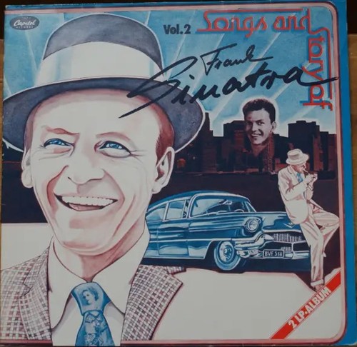 2xlp frank sinatra songs - sinatra, and