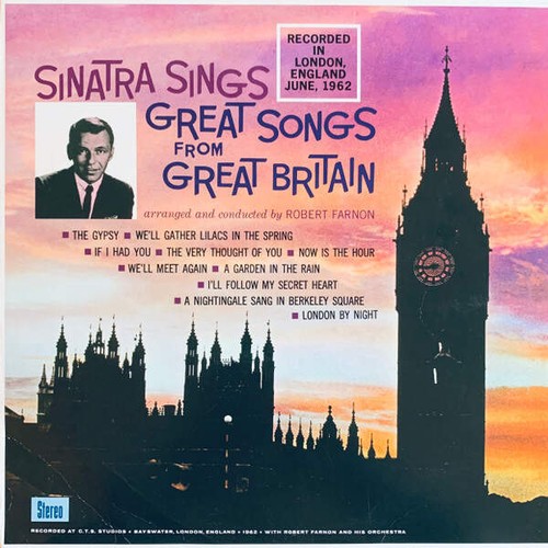 Frank sinatra - -, sings